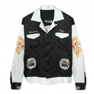 Souvenir Jacket-BlackWhite-