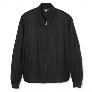 Black Rayon Blouson
