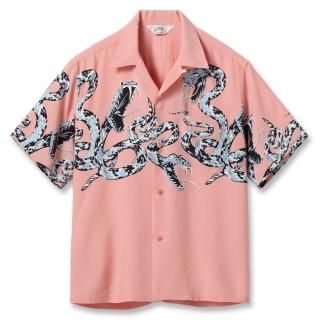 <img class='new_mark_img1' src='https://img.shop-pro.jp/img/new/icons6.gif' style='border:none;display:inline;margin:0px;padding:0px;width:auto;' />HIGH DENSITY RAYON OPEN SHIRT RATTLE SNAKE S/S