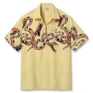<img class='new_mark_img1' src='https://img.shop-pro.jp/img/new/icons6.gif' style='border:none;display:inline;margin:0px;padding:0px;width:auto;' />HIGH DENSITY RAYON PULLOVER SHIRT RATTLE SNAKE S/S