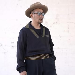 Vintage 1950's Style Pullover Shirt 