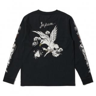 <img class='new_mark_img1' src='https://img.shop-pro.jp/img/new/icons6.gif' style='border:none;display:inline;margin:0px;padding:0px;width:auto;' />LONG SLEEVE SUKA T-SHIRT EMBROIDERED EAGLE