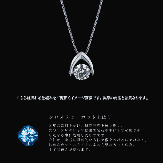 K18YG フラワー ダイヤモンド ネックレス 0.09CT