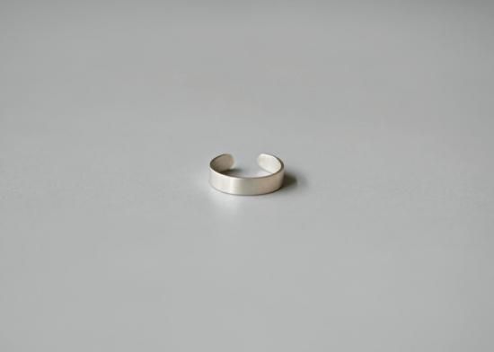 20/80 | STERLING SILVER ID RING 5mm width | hazy