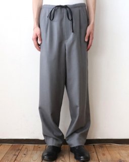 THEE - wool twill 1 tuck tapered pants