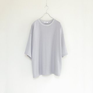 THRAW - half sleeve / cotton mesh (gray)