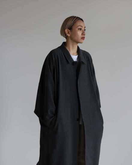 soumo over coat 02 ブラックオーラリー