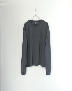 WITT - Super160's Wool LS T-shirt (Charcoal)