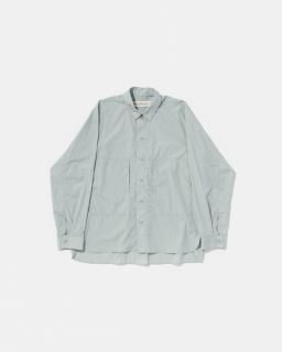 POLYPLOID - SHIRT JACKET B (BLUE GRAY)