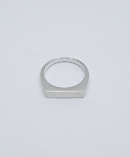 20/80 - STERLING SILVER SQUARE SIGNET RING