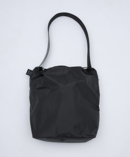 20/80 - RIP STOP NYLON DRAWSTRING SHOULDER BAG (Dark Gray)