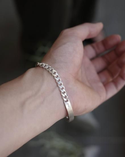 20/80 | STERLING SILVER MIXED ID CHAIN BRACELET | hazy 20/80 | STERLING SILVER MIXED ID CHAIN BRACELET | hazy