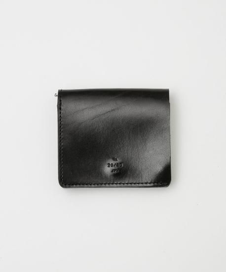 20/80 | TOCHIGI LEATHER JABARA WALLET (NAVY) | hazy