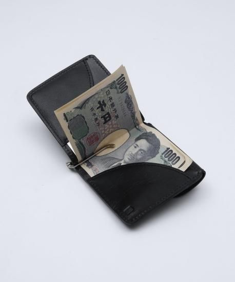 20/80 | TOCHIGI LEATHER CLIP WALLET (BLACK) | hazy 20/80 | TOCHIGI LEATHER CLIP WALLET (BLACK) | hazy