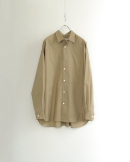 <img class='new_mark_img1' src='https://img.shop-pro.jp/img/new/icons54.gif' style='border:none;display:inline;margin:0px;padding:0px;width:auto;' />beta post - Fly front pocket shirt (beige)