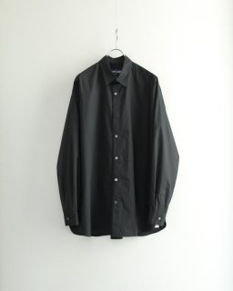 beta post - Fly front pocket shirt (black)
