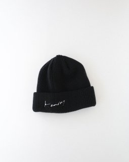 KIJIMA TAKAYUKI × kearny - knit cap (black)