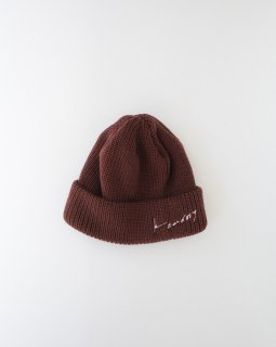 KIJIMA TAKAYUKI  kearny - knit cap (coffee)