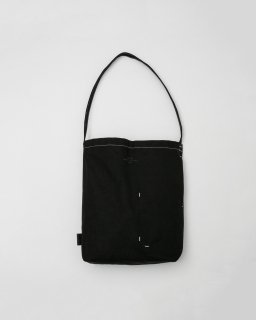 20/80 - CANVAS #11 SHOULDER BAG WITH SIDE POCKET (BK)
