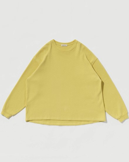 POLYPLOID | OVERSIZE LONGSLEEVE C (LEMON) | hazy