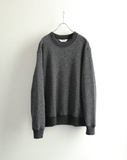 DIGAWEL - Hexagonal patterns Sweatshirt (Black)