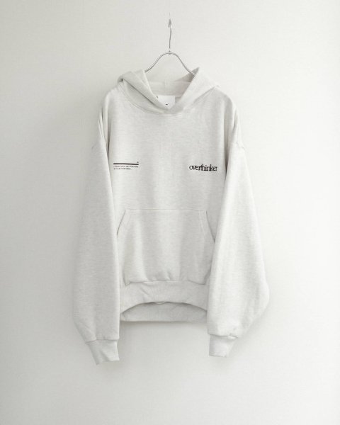 hyphen - Warm Sweat Hoodie "Overthinker"