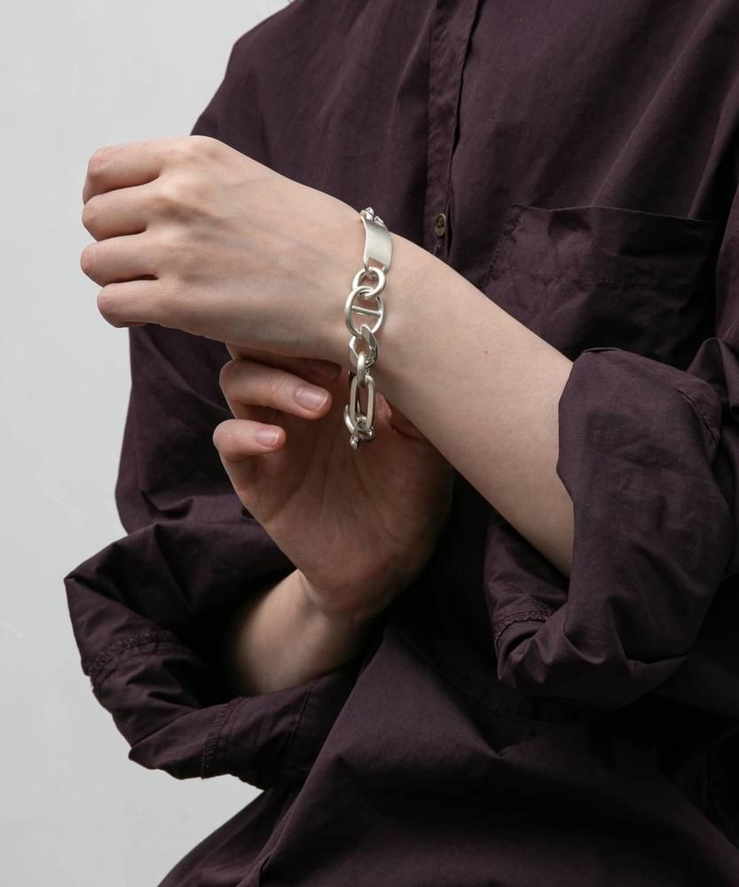 20/80 | STERLING SILVER MIXED ANCHOR CHAIN BRACELET | hazy 20/80 | STERLING SILVER MIXED ANCHOR CHAIN BRACELET | hazy