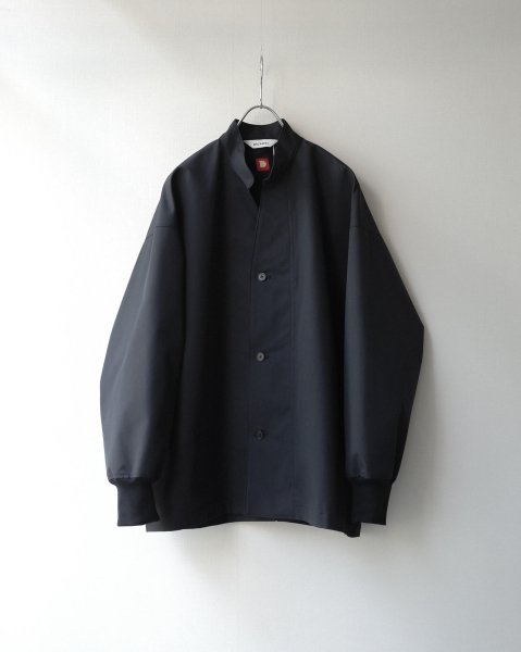 DIGAWEL - Cuff rib shirt (Black)