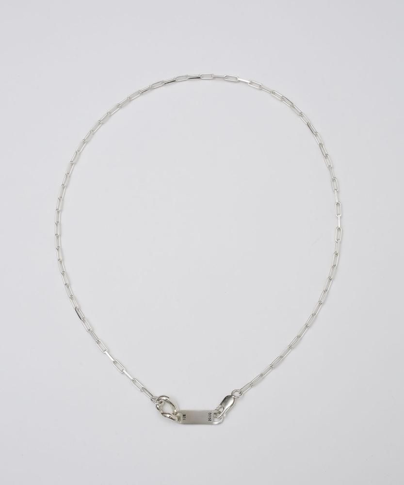 20/80 | STERLING SILVER ID CHAIN NECKLACE | hazy