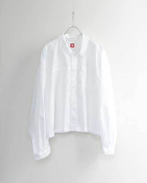 DIGAWEL - Short shirt jacket (WHITE)