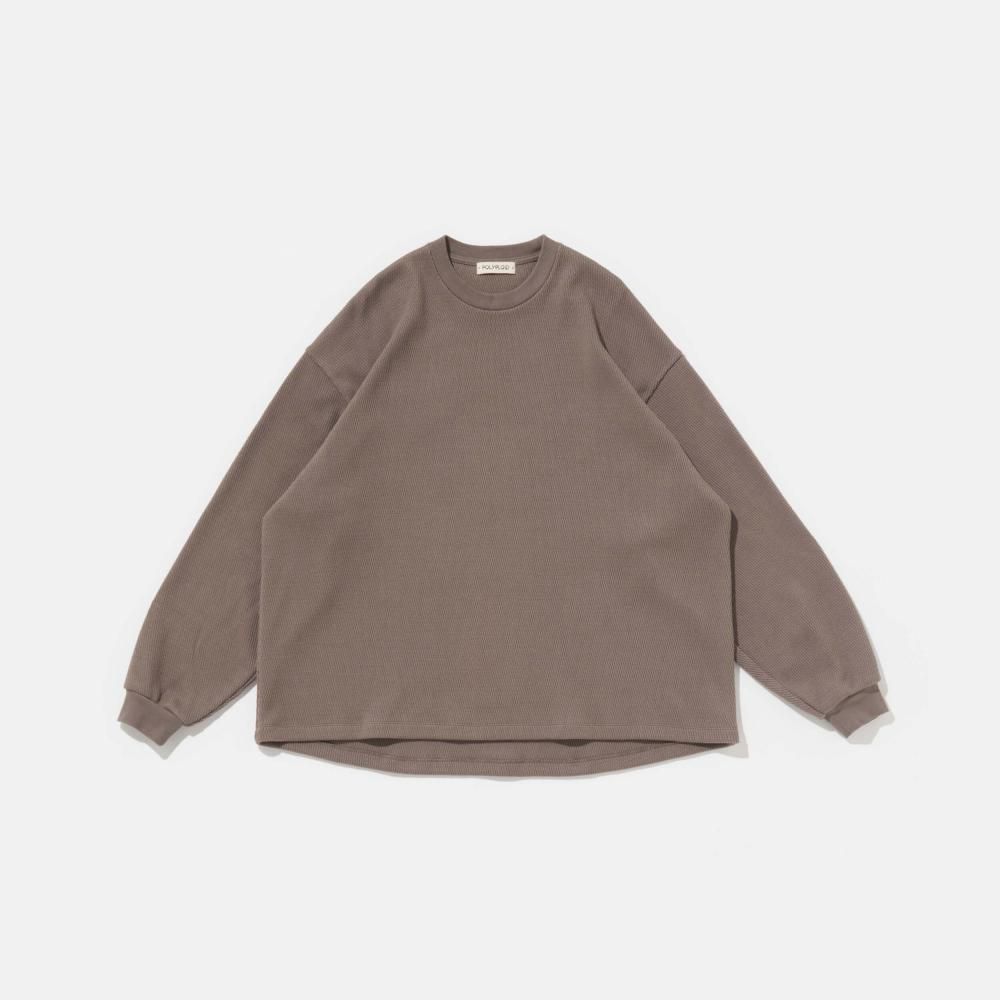 POLYPLOID | OVERSIZE LONGSLEEVE C (GRAY) | hazy POLYPLOID | OVERSIZE LONGSLEEVE C (GRAY) | hazy