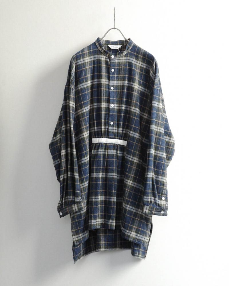 DIGAWEL - Tunic shirt (garment wash / Navy)