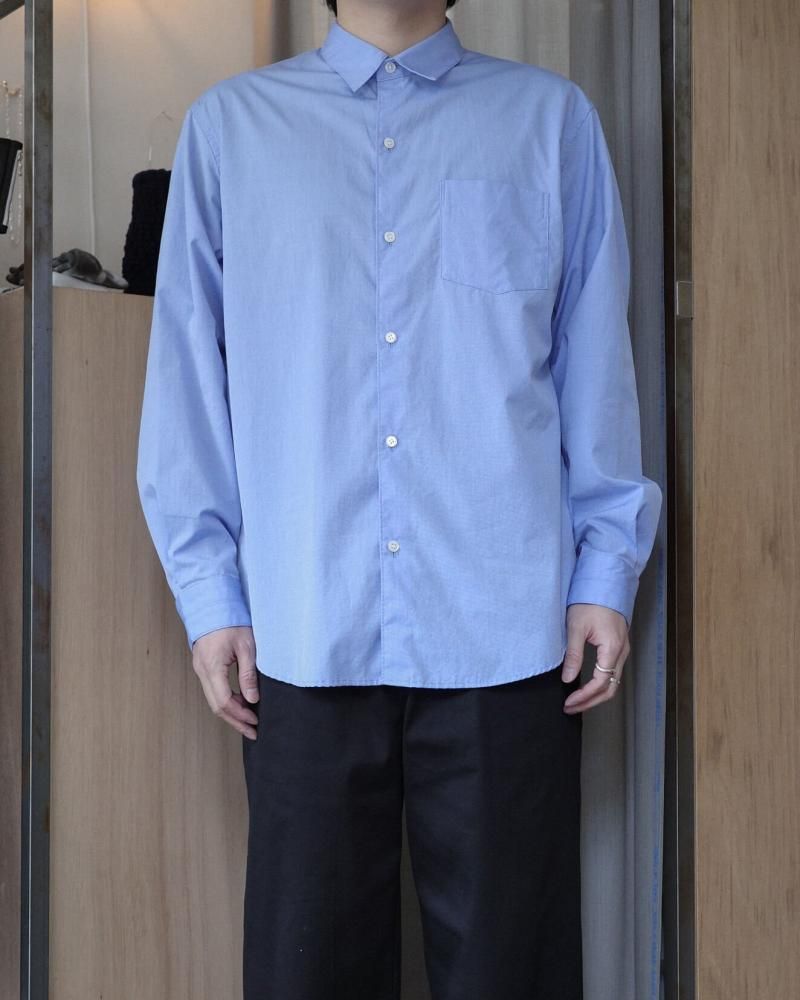 awasa レギュラーカラー シャツ Check