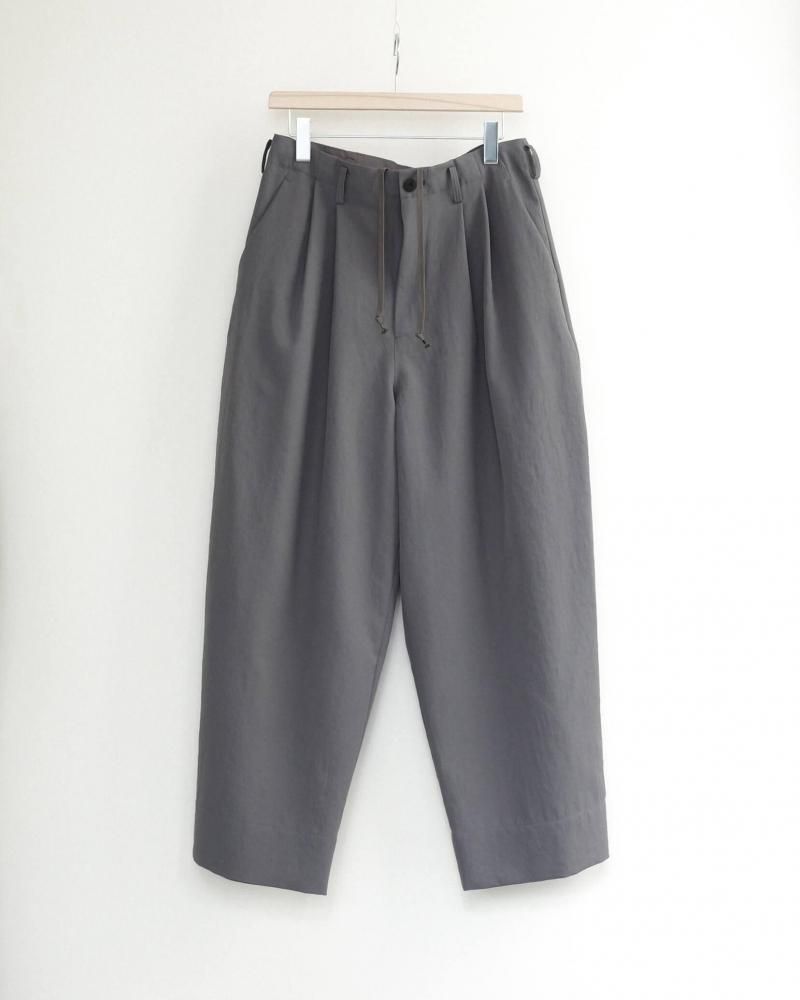 Dulcamara｜ドライポリシンプル2タックワイドPT (GRAY)