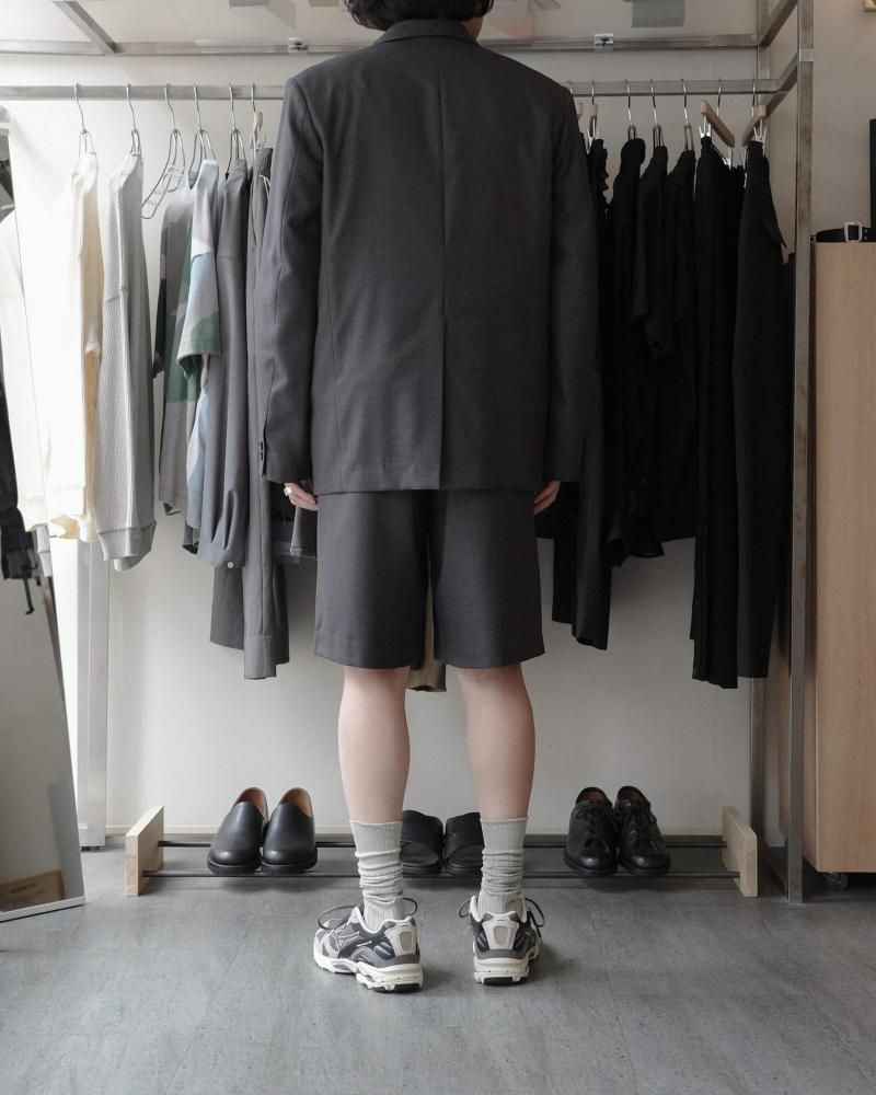 DIGAWEL | Wool shorts (C.Gray) | hazy