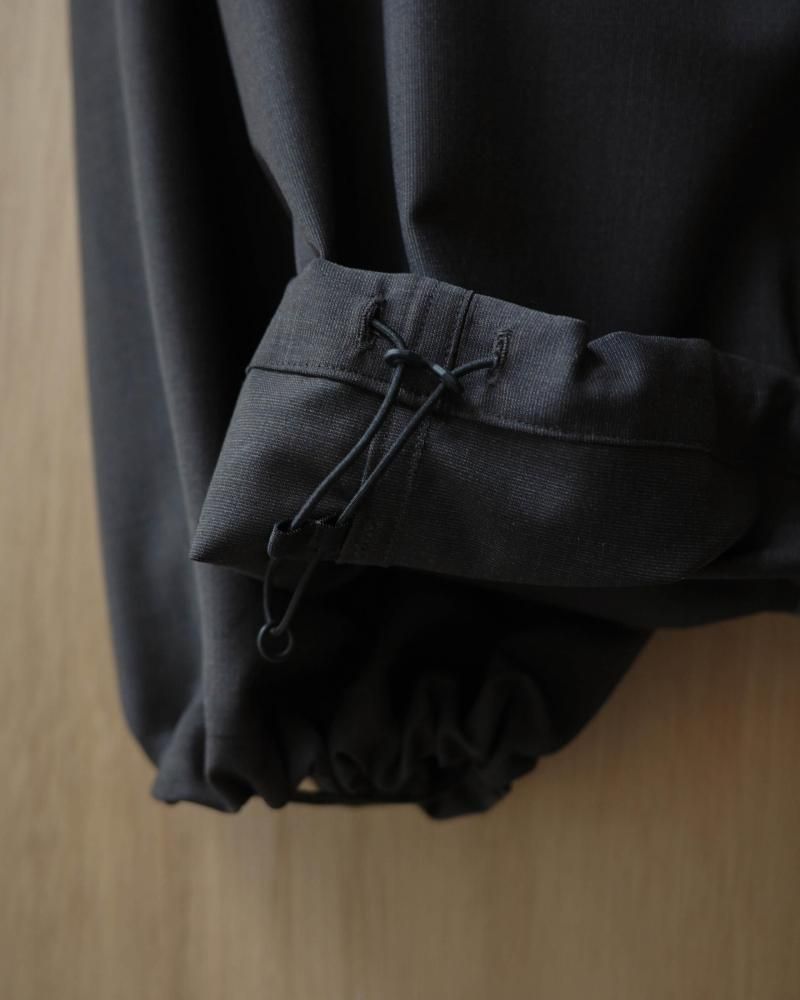 BE PREPARED | 2tuck wool pants (gray)