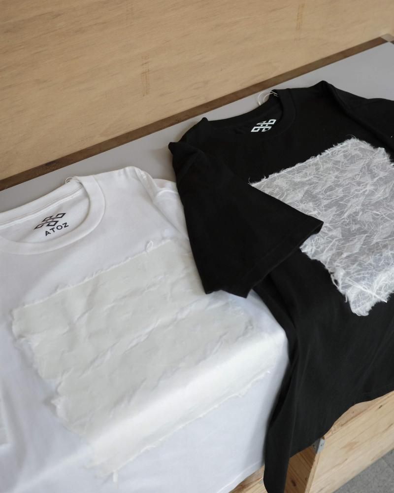 atozWASHI print T