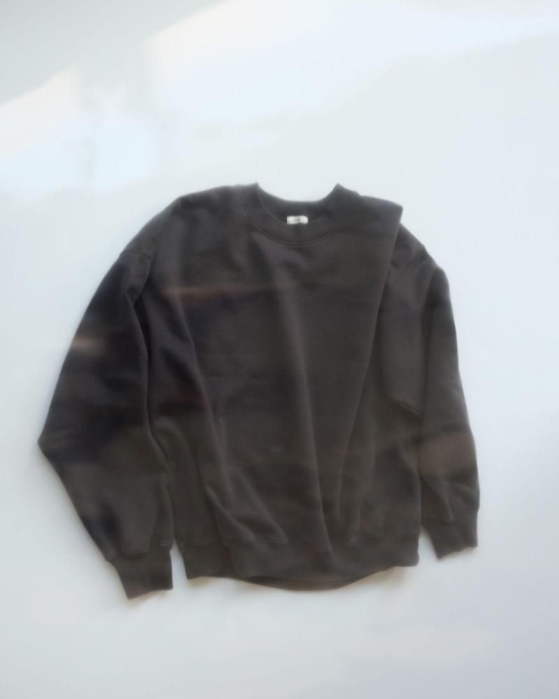 awasa | supima aging cotton crew sweat