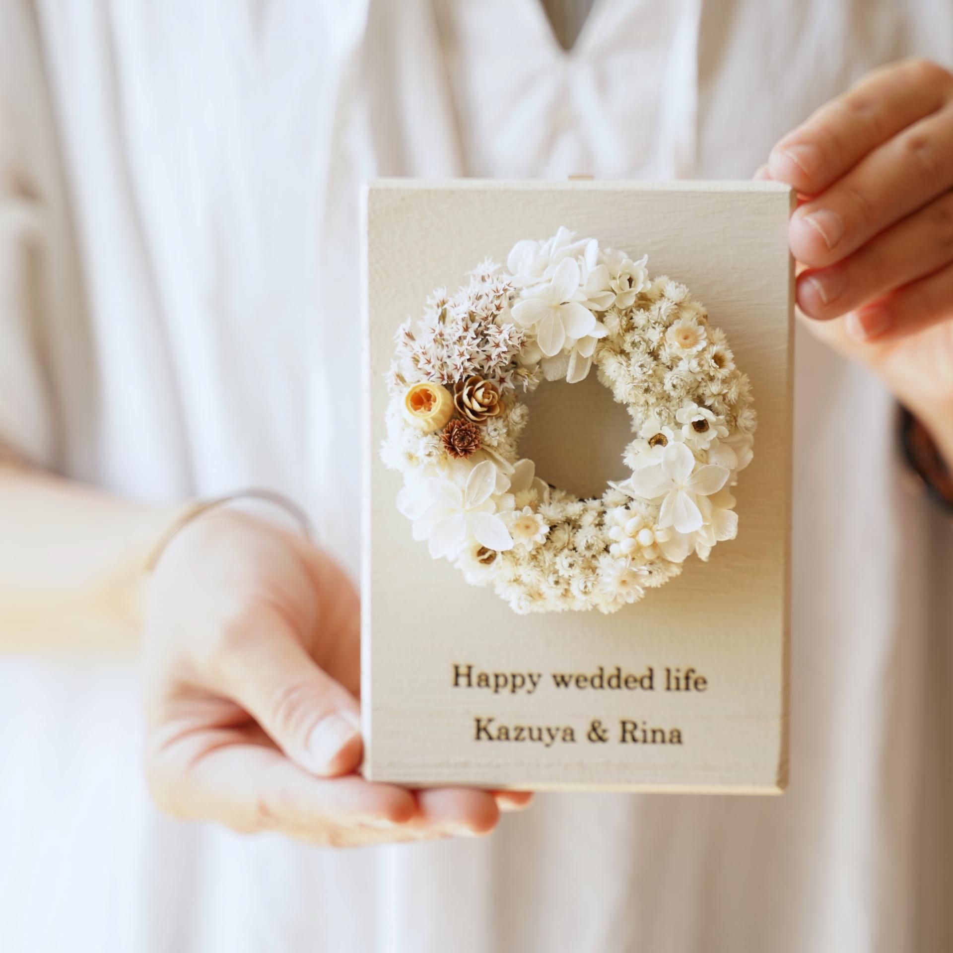 選べる小さなリース | 木のプレートリース - kokageya