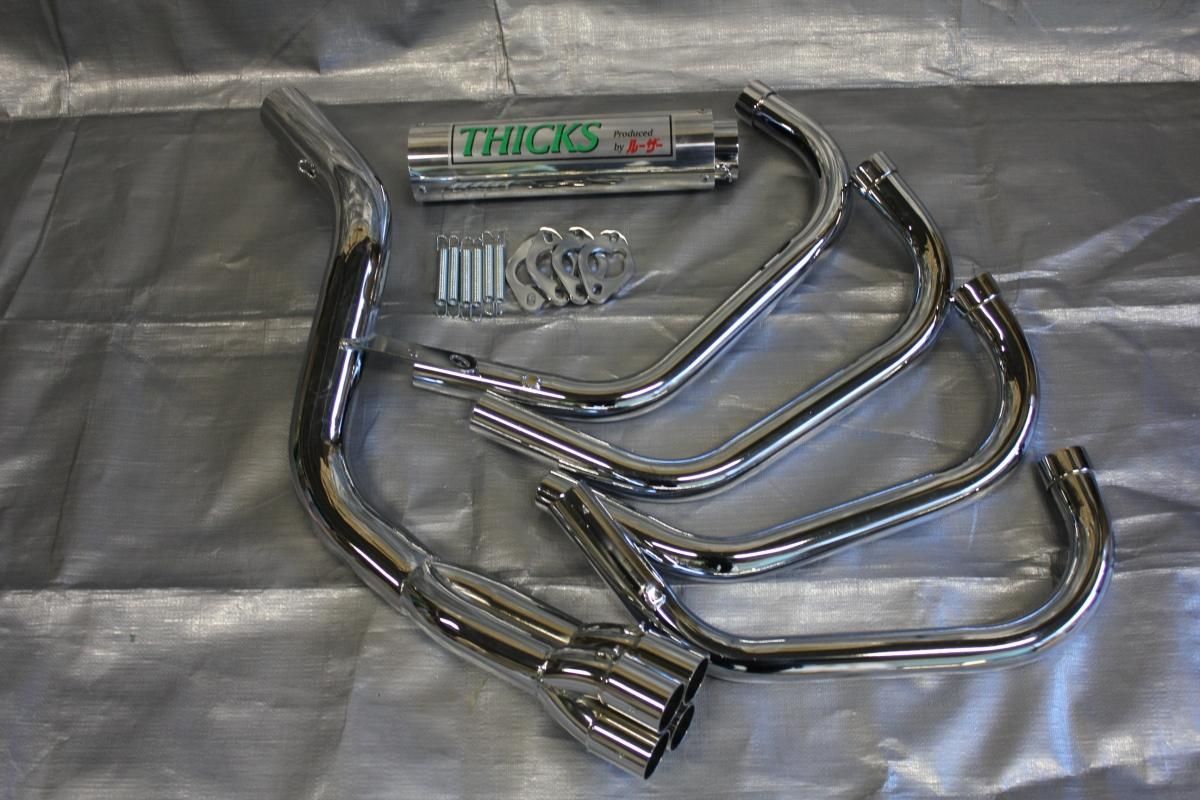 nc31用　ルーザー管　送料無料 CB400sf NC31 ルーザー管THICKS 厚物素材 6分割マフラー