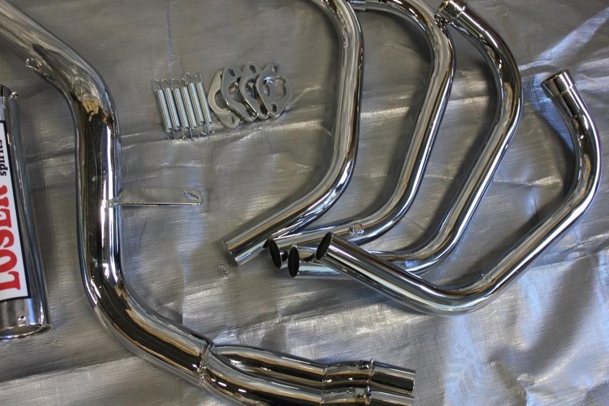 NEW CB400SF スーパーフォア NC31用 NEWルーザー 6分割マフラー