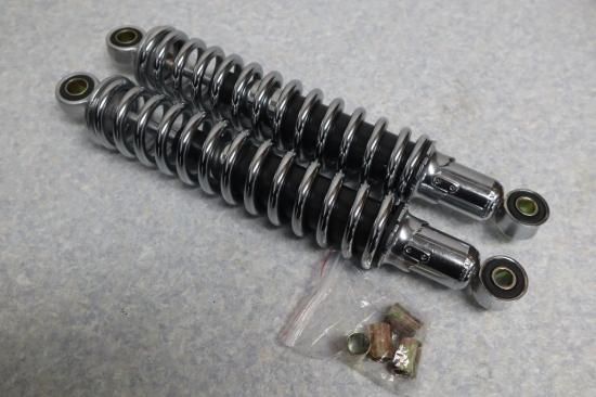 GS400 純正タイプ リアサスペンション 325mm メッキタイプ - 旧車