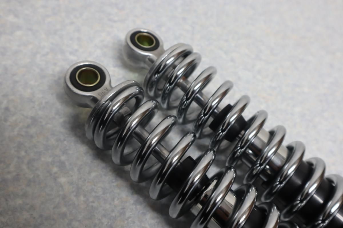 GS400 純正タイプ リアサスペンション 345mm メッキタイプ - 旧 GS400 純正タイプ リアサスペンション 345mm メッキタイプ - 旧