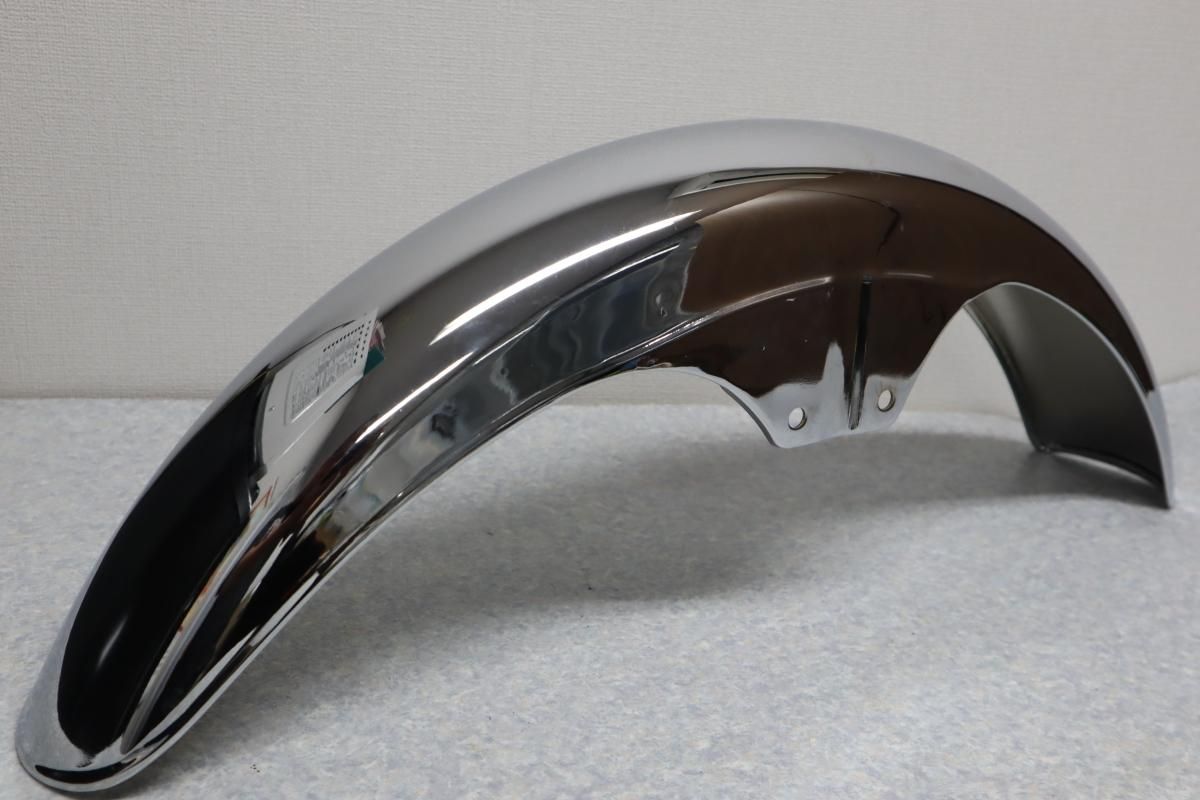 Z1/Z2 リプロダクション 純正タイプ メッキフロントフェンダー Z1/Z2 リプロダクション 純正タイプ メッキフロントフェンダー