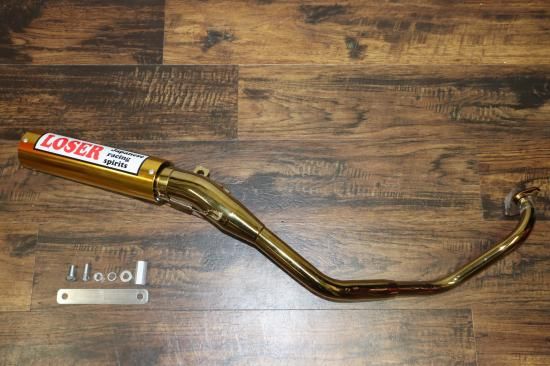 モンキー ゴリラ NEW ゴールドルーザー管 金メッキ フランジ付き モンキー ゴリラ NEW ゴールドルーザー管 金メッキ フランジ付き