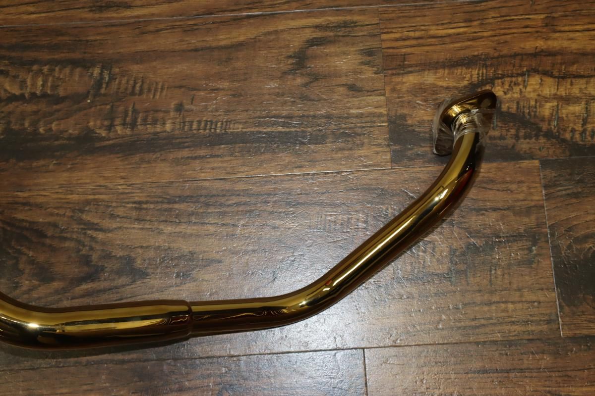 モンキー ゴリラ NEW ゴールドルーザー管 金メッキ フランジ付き