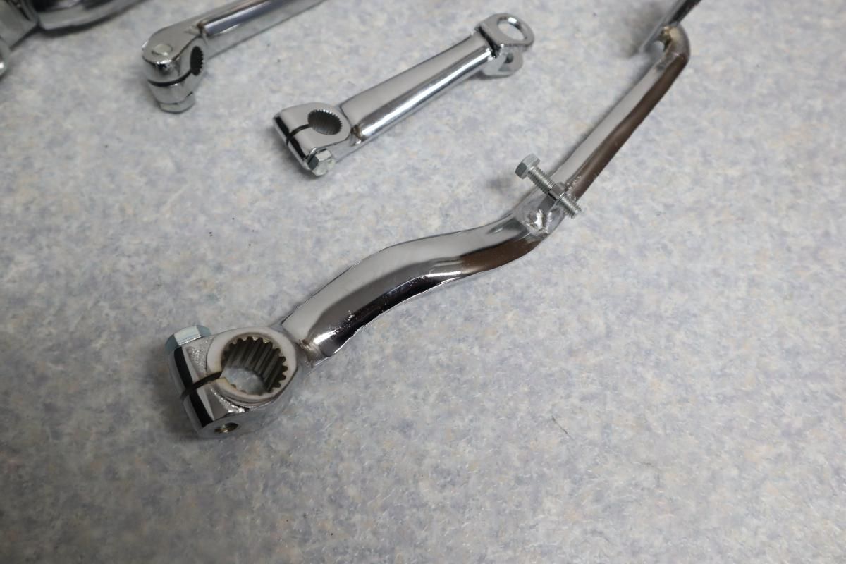 GS400/2/E/E2/E3/425/L リプロダクション ペダル4点セット キック