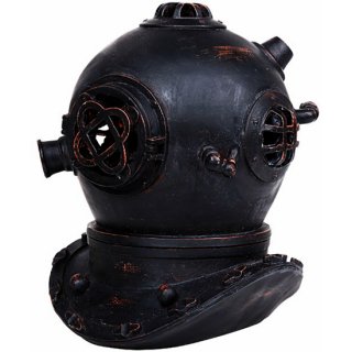 ダイバー(潜水)ヘルメット LEDライト デコレーションオブジェ Diver Helmet Led Light Deco