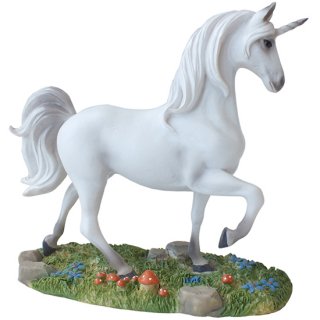 ユニコーンスタチュー ホワイト Unicorn White Statue