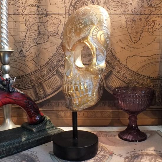 BULBING SKULL LAMP スカルランプ
